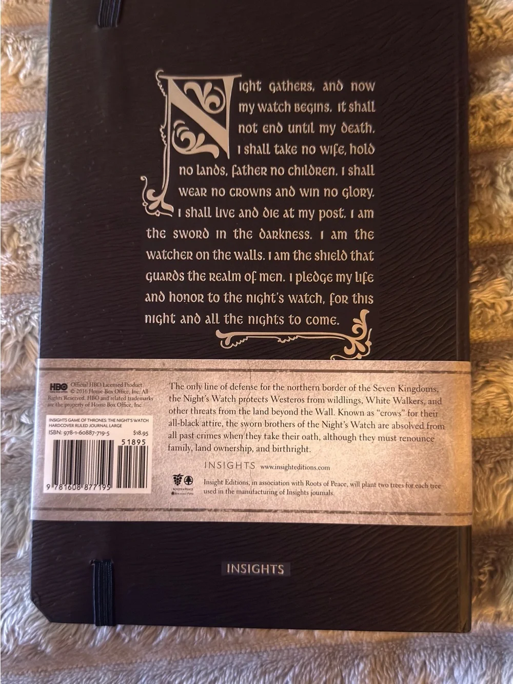 Game Of Thrones The Night Watch Ruled Journal